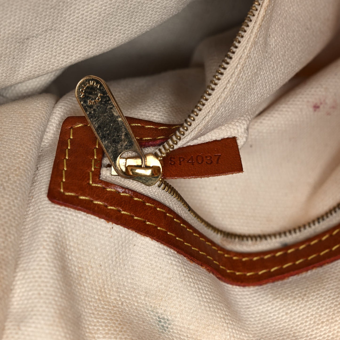 Monogram Rayures Tisse Sac PM
