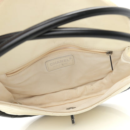 Chanel Lambskin Quilted Small Hula Hoop Flap Ivory 5 of 14