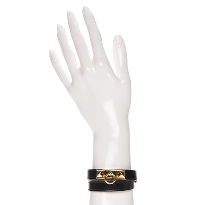 Hermes Box Rivale Double Tour Bracelet S Black 2 of 6