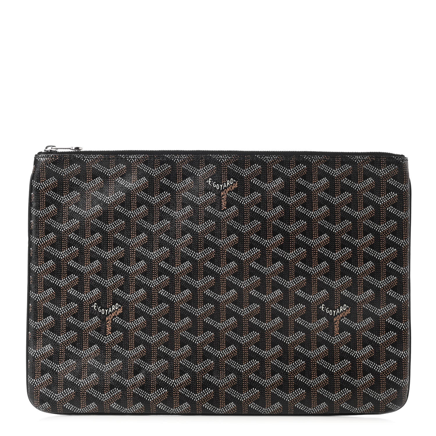Goyard Goyardine Senat Pochette MM Black 1 of 6