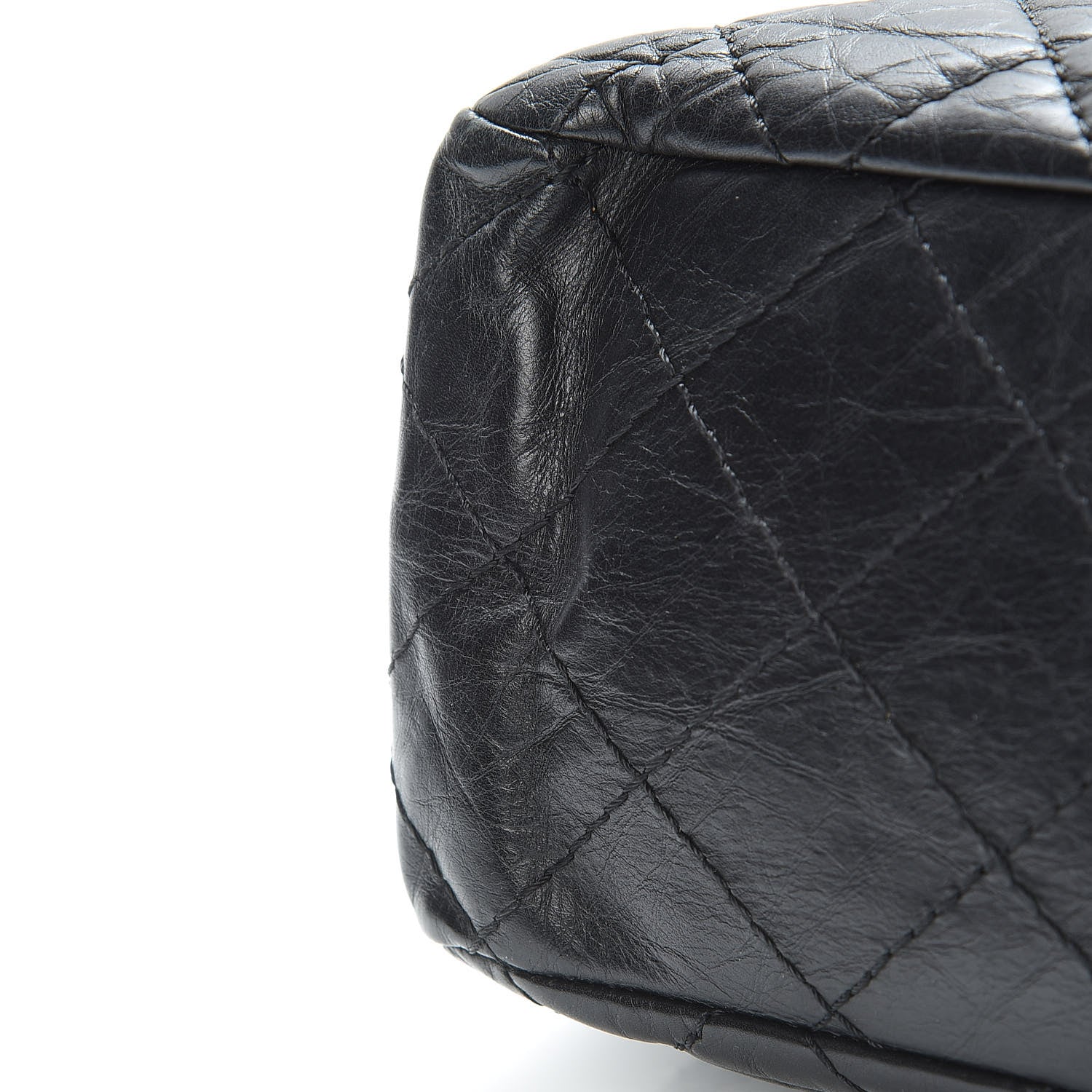 Chanel Aged Calfskin Quilted 2.55 Reissue 227 Flap Black 17 of 17