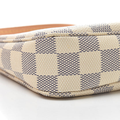 Louis Vuitton Damier Azur Pochette Accessories NM 9 of 12