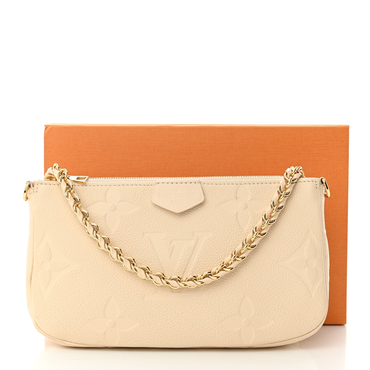 Empreinte Monogram Giant Multi Pochette Accessories Large Pochette Cream