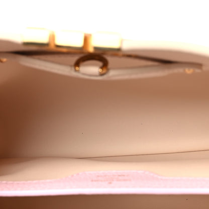 Louis Vuitton Taurillon Enamel Chain Capucines BB Quartz 5 of 9