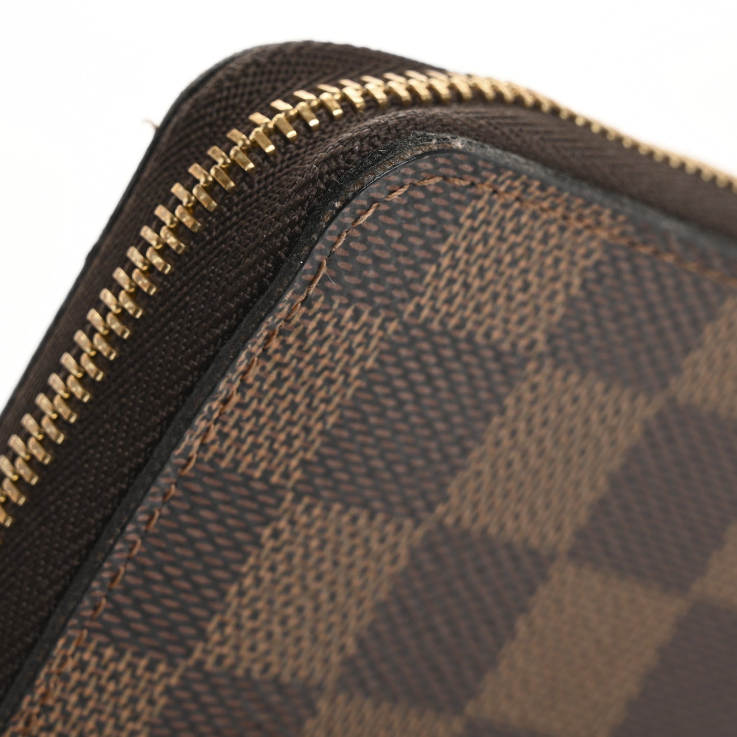 Damier Ebene Zippy Coin Purse Rose Ballerine