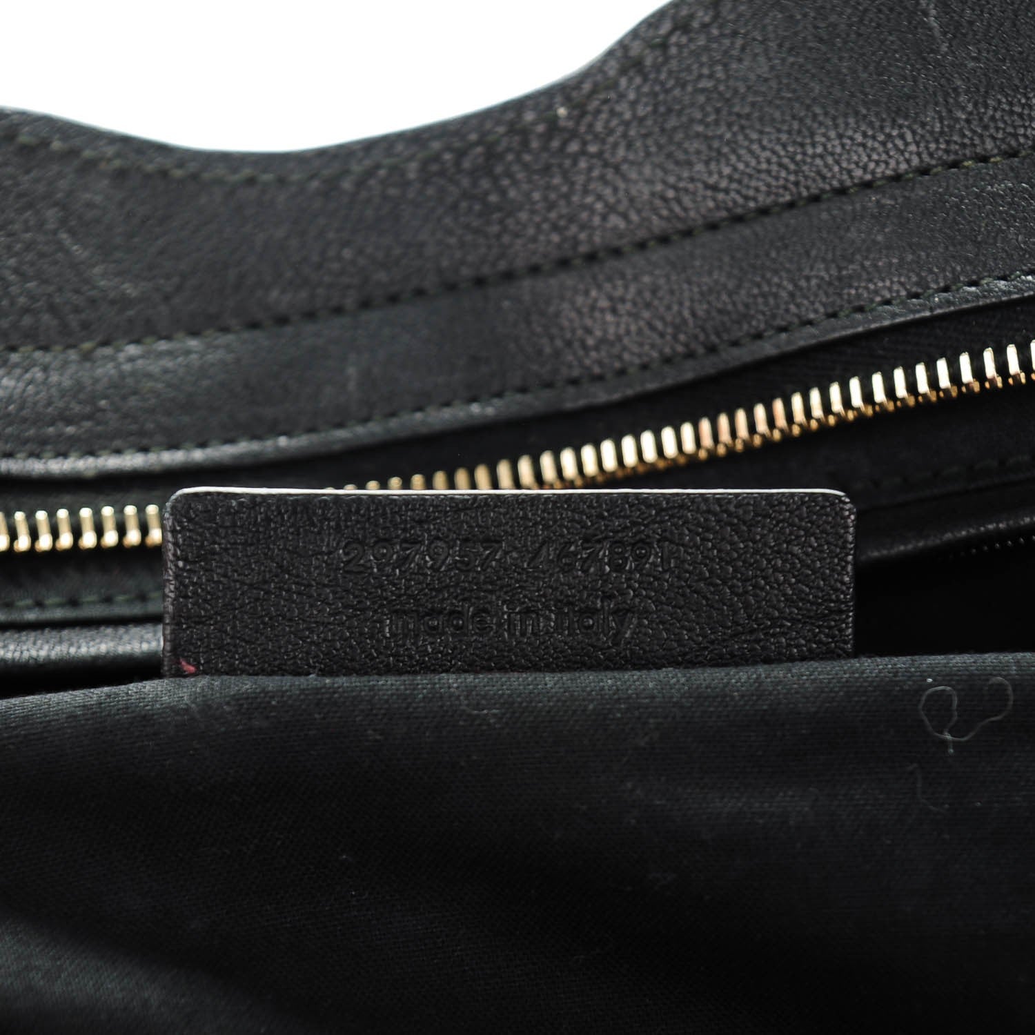 Saint Laurent Sheepskin Small Cabas ChYc Black 7 of 7