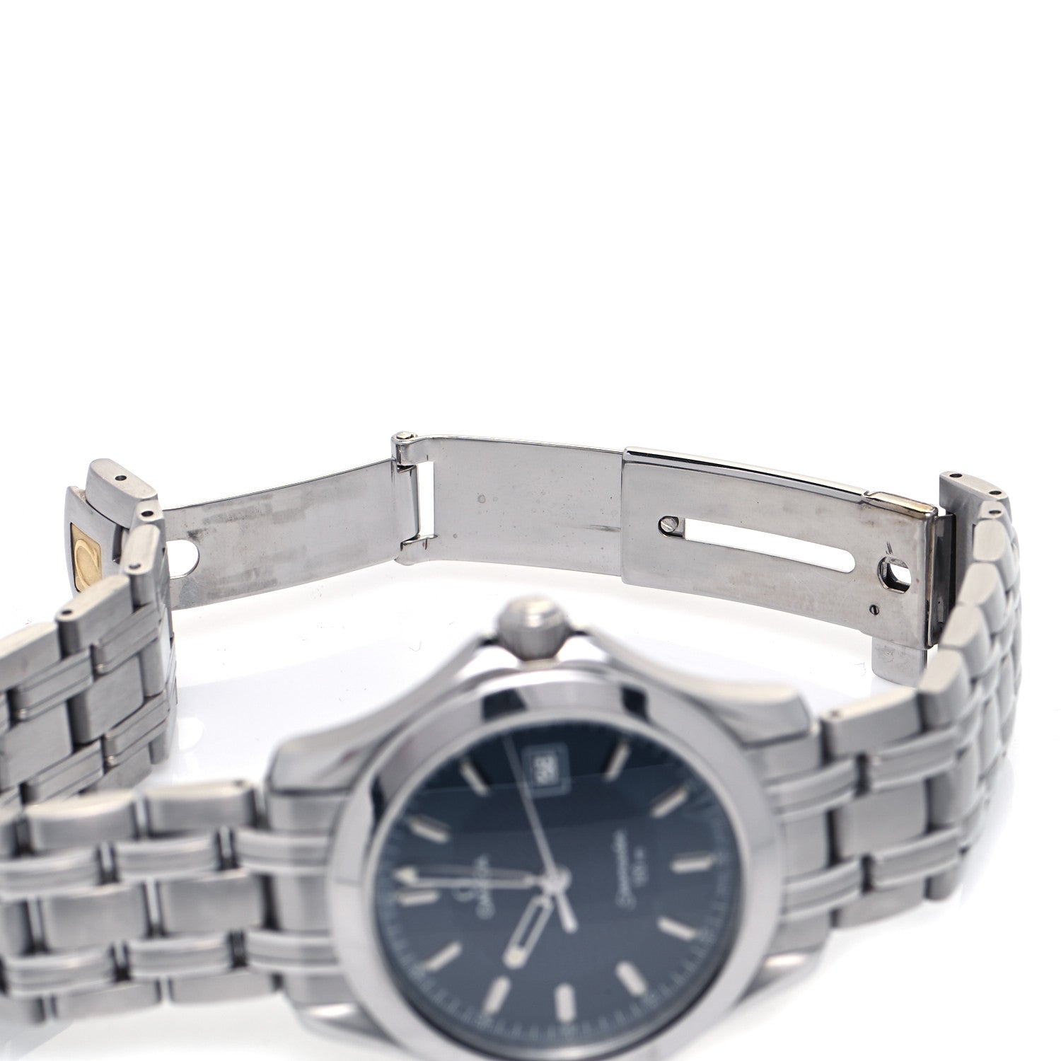Omega Stainless Steel 36mm Seamaster 120M Quartz Watch Blue 2511.81 6 of 6