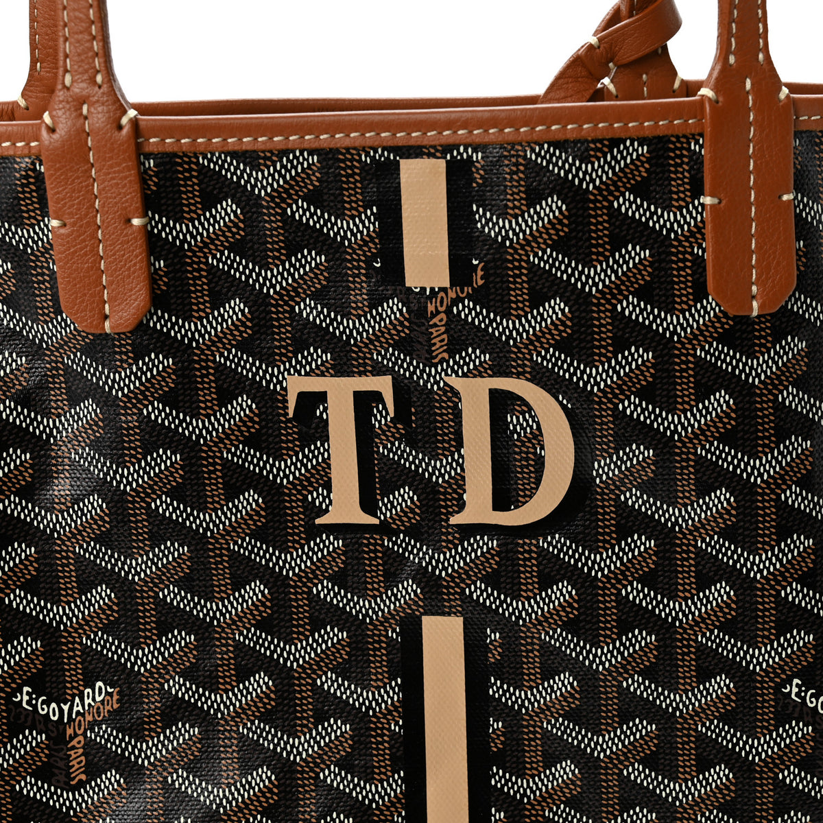 Goyardine Saint Louis PM Black Gold