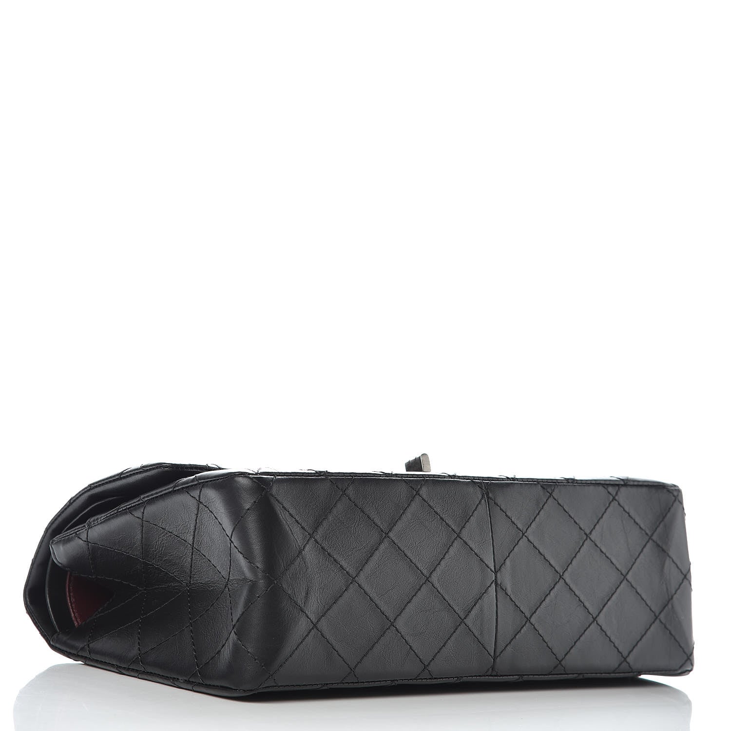 Chanel Aged Calfskin Quilted 2.55 Reissue 226 Flap Black 4 of 10