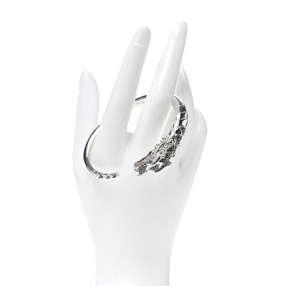 John Hardy Sterling Silver Sapphire Spinel Naga Dragon Cuff Bracelet 2 of 4