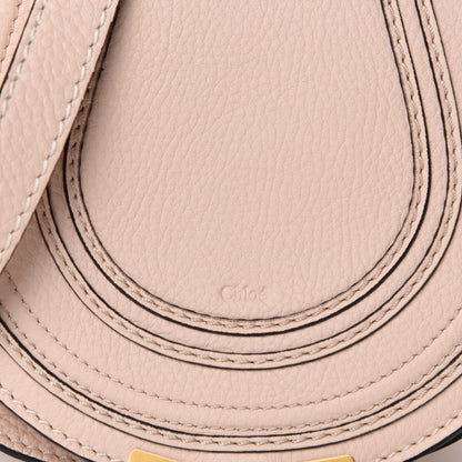 Chloe Calfskin Mini Marcie Round Crossbody Bag Blush Nude 9 of 10