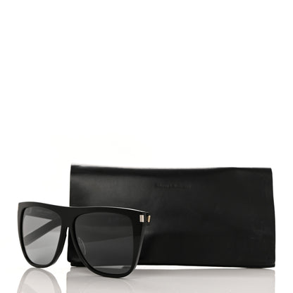 Saint Laurent Acetate SL1 Sunglasses Black 8 of 8
