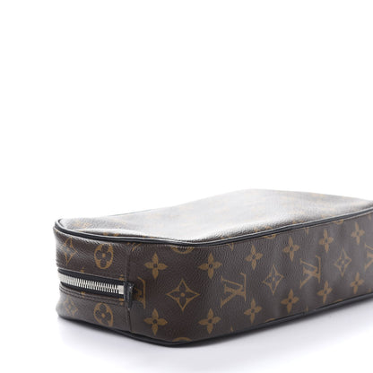 Louis Vuitton Monogram Macassar Toilet Pouch GM 6 of 8