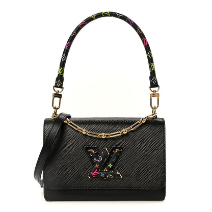Louis Vuitton LV X TM Epi Twist MM Slim Shoulder Bag Black 1 of 10