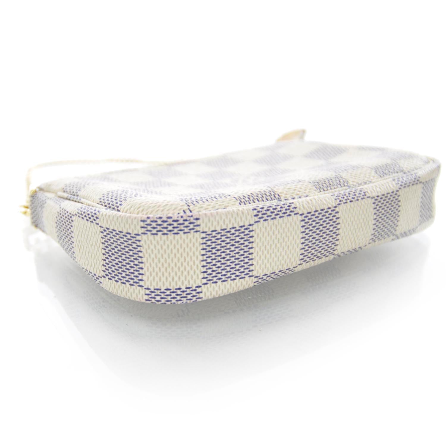 Louis Vuitton Damier Azur Mini Pochette Accessories 3 of 7