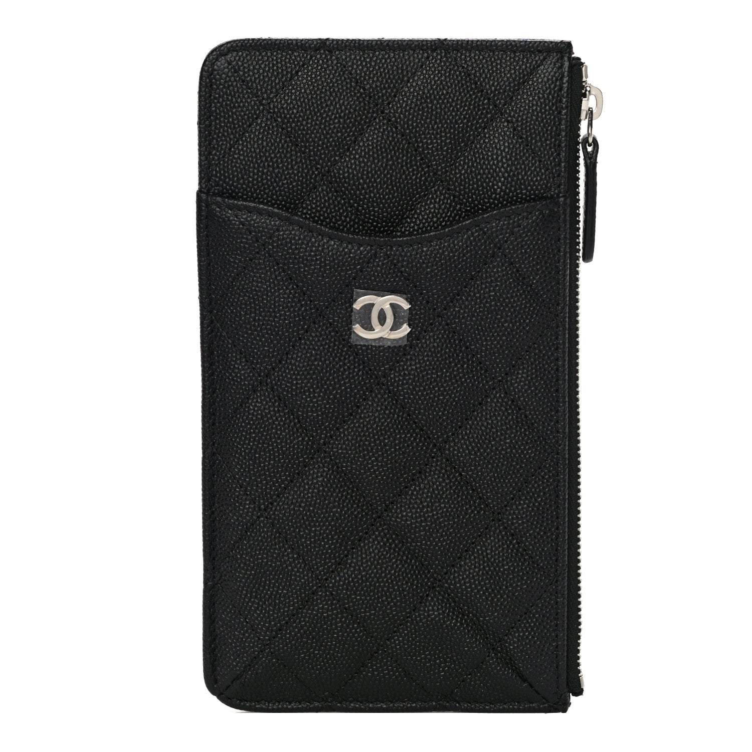 Chanel Caviar Quilted Classic iPhone Pouch Black 1 of 11