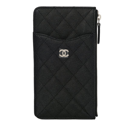 Chanel Caviar Quilted Classic iPhone Pouch Black 1 of 11