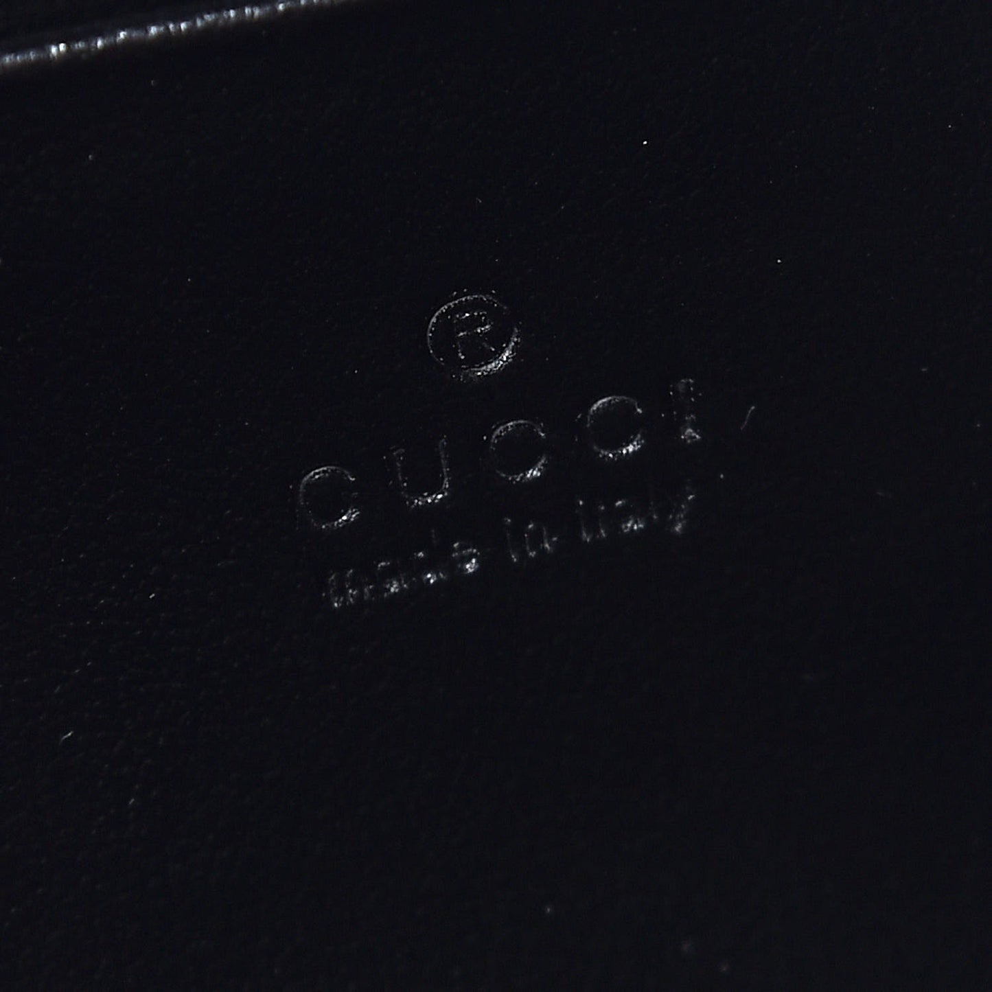 Calfskin Matelasse GG Marmont Chain Wallet Black