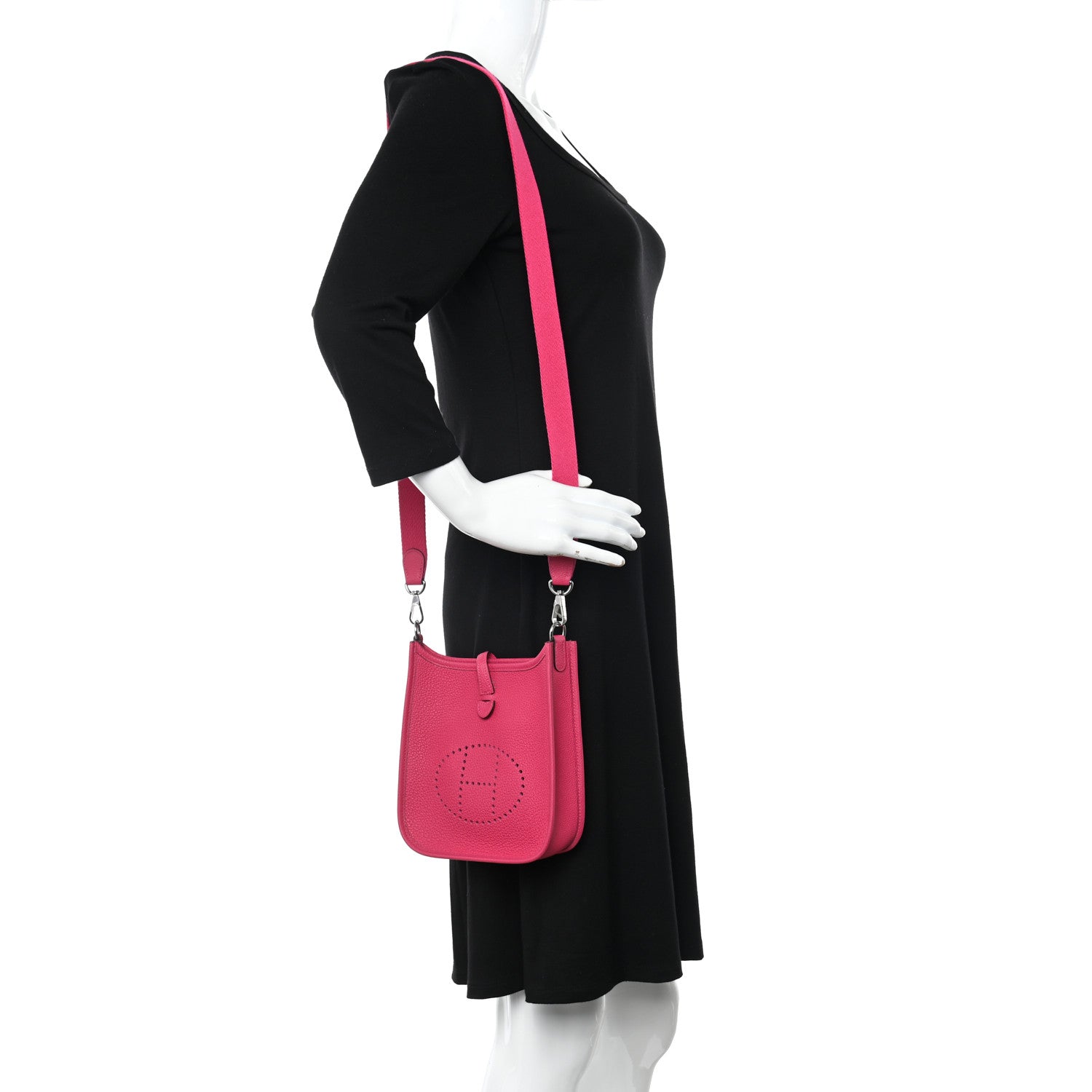Hermes Taurillon Maurice Evelyne TPM Rose Mexico 2 of 10