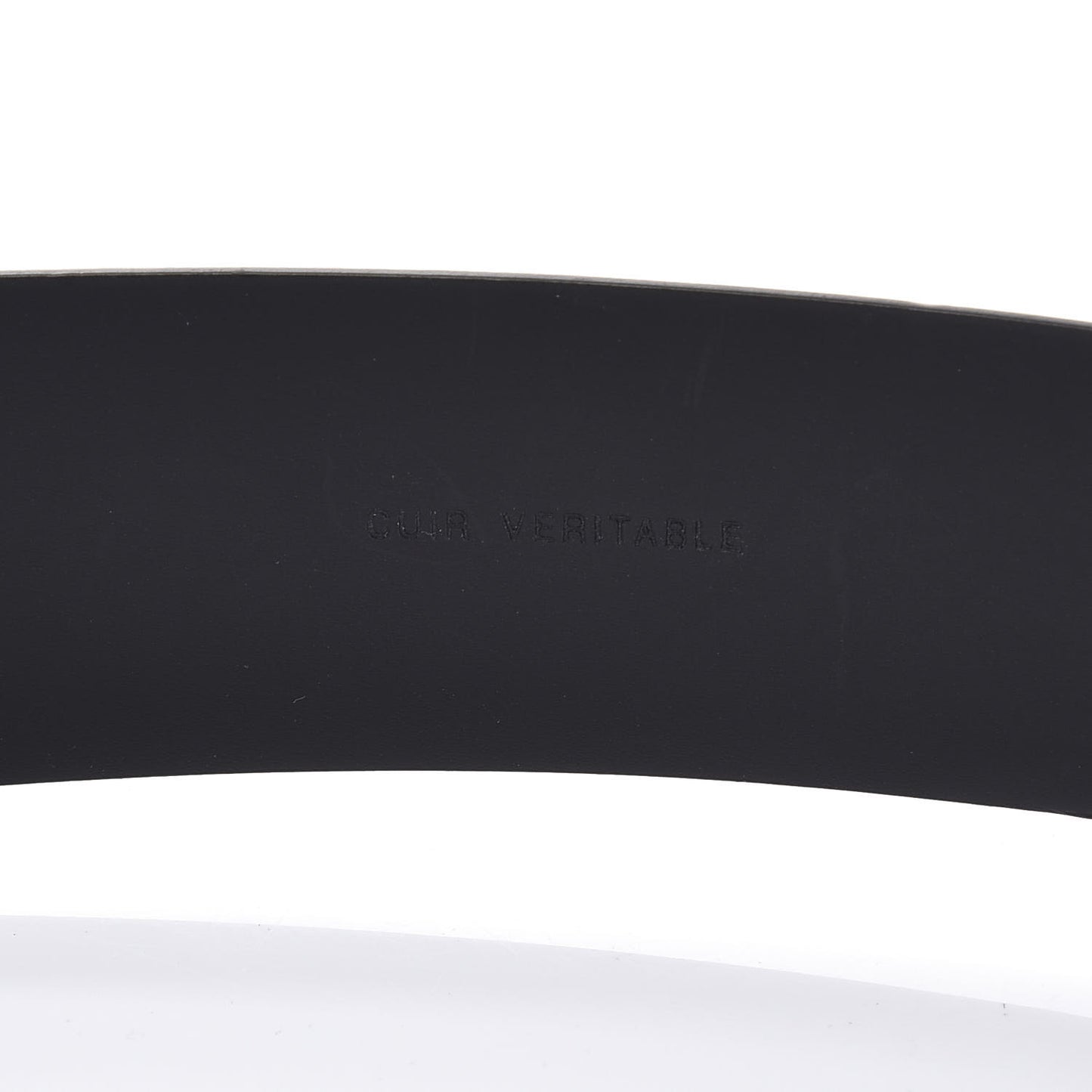 Patent Resin Belt 110 44 Black White