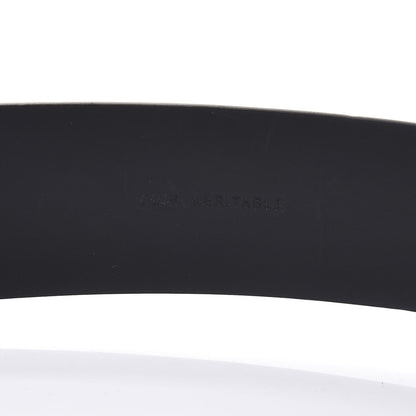 Chanel Patent Resin Belt 110 44 Black White 6 of 7