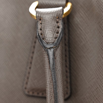 Prada Saffiano Medium Galleria Double Zip Tote Argilla 18 of 23