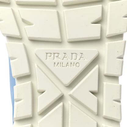 Prada Re-Nylon Gabardine Triangle Logo Double Wheel 50mm Sneakers 40 Cielo 6 of 9
