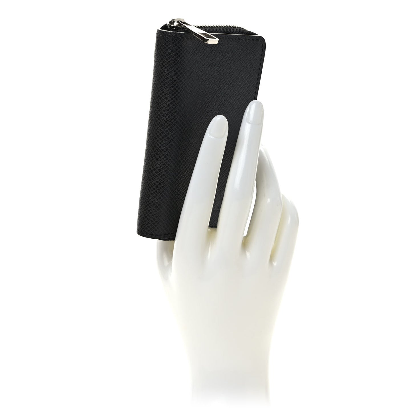 Taiga Zippy Coin Purse Vertical Black