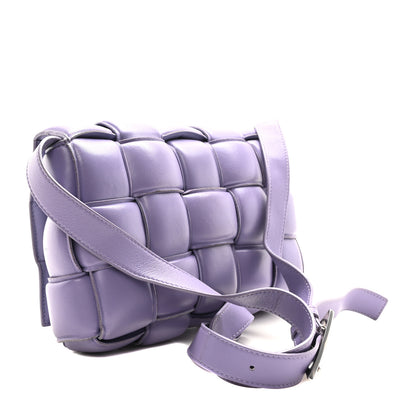 Bottega Veneta Nappa Maxi Intreccio Padded Cassette Crossbody Bag Lavender 3 of 9