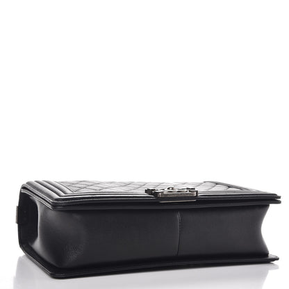 Chanel Lambskin Quilted New Medium Boy Flap Black 4 of 7