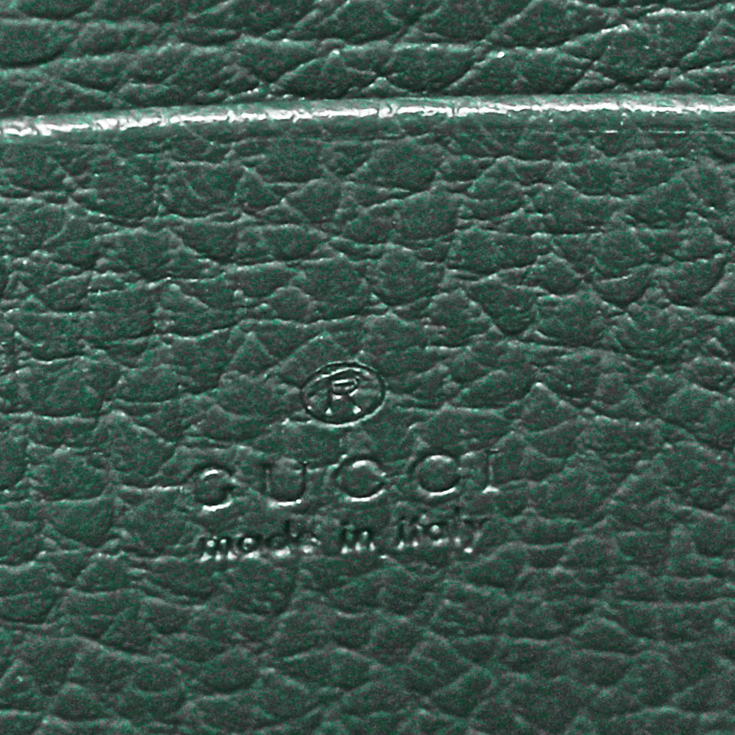Gucci Calfskin Mini Dionysus Chain Wallet Emerald 6 of 10