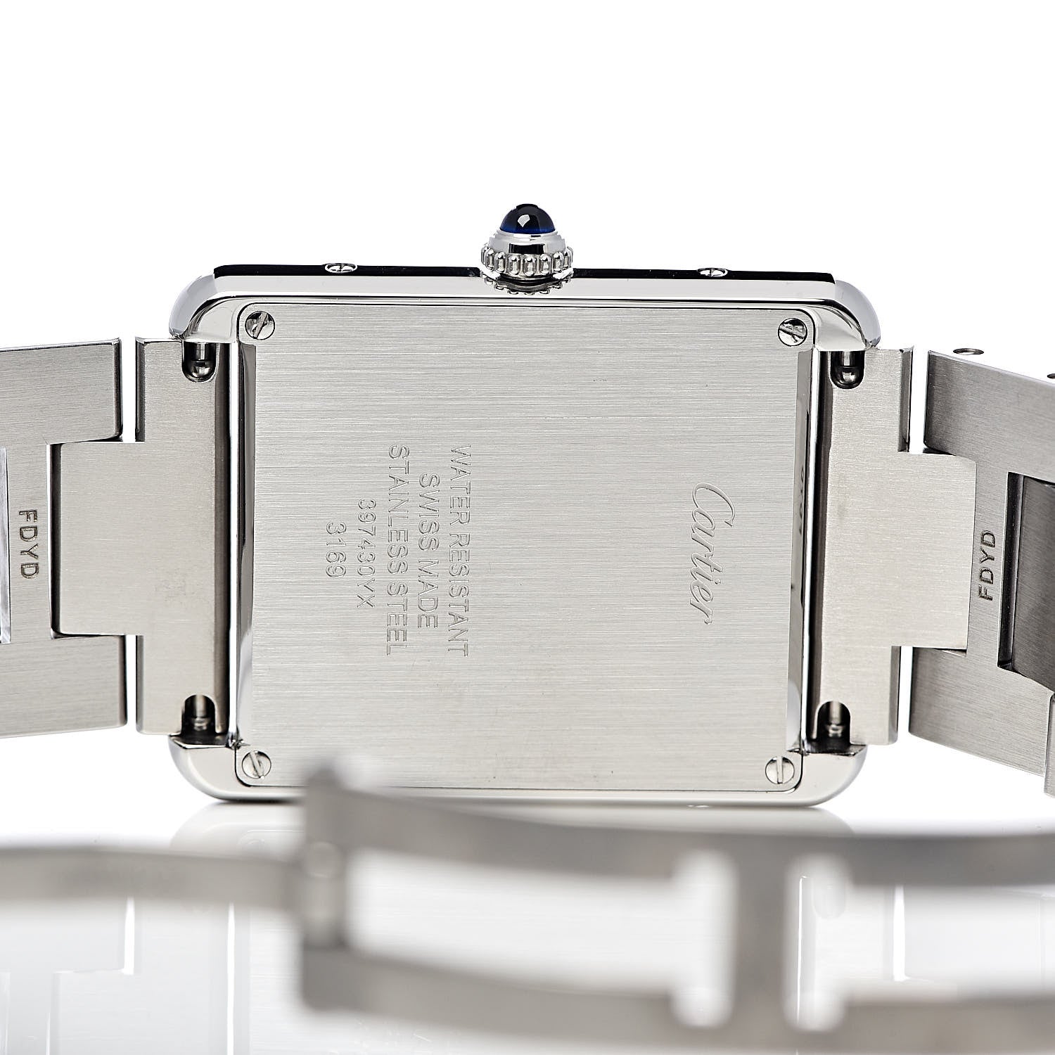 Cartier Stainless Steel 27mm Tank Solo Quartz Watch 5 of 9