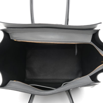 Celine Smooth Calfskin Mini Luggage Storm 5 of 14