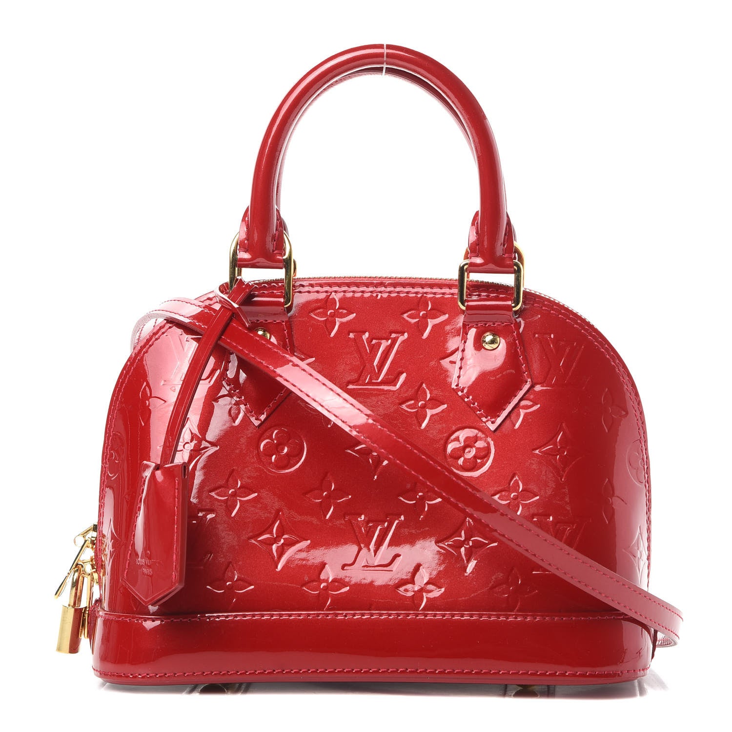 Louis Vuitton Vernis Alma BB Pomme D'Amour 1 of 15