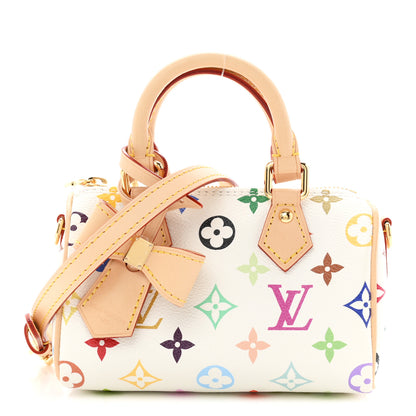 Louis Vuitton LV X TM Monogram Multicolor Nano Speedy White 1 of 9