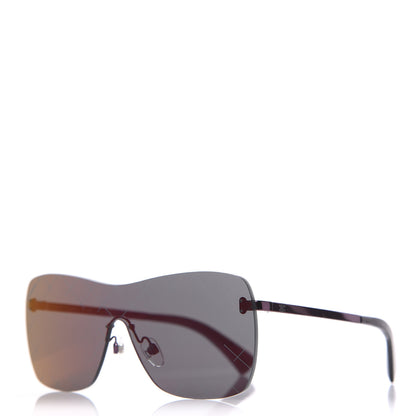 Chanel Shield Runway Sunglasses 4215 Burgundy 1 of 8
