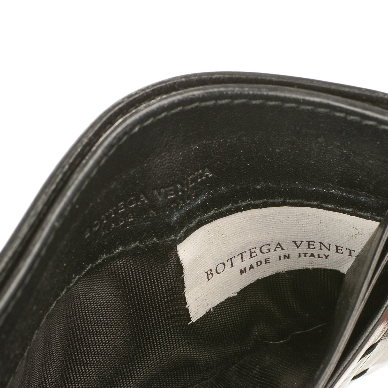 Bottega Veneta Nappa Intrecciato VN Card Case Nero Black 6 of 7