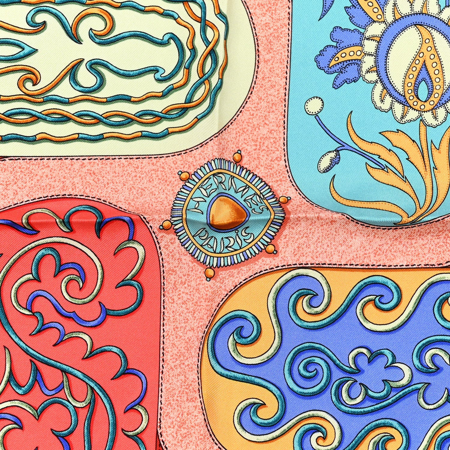 Hermes Silk Festival des Amazones Scarf 90 2 of 4