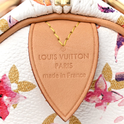 Louis Vuitton Watercolor Aquarelle Speedy 30 White 6 of 9
