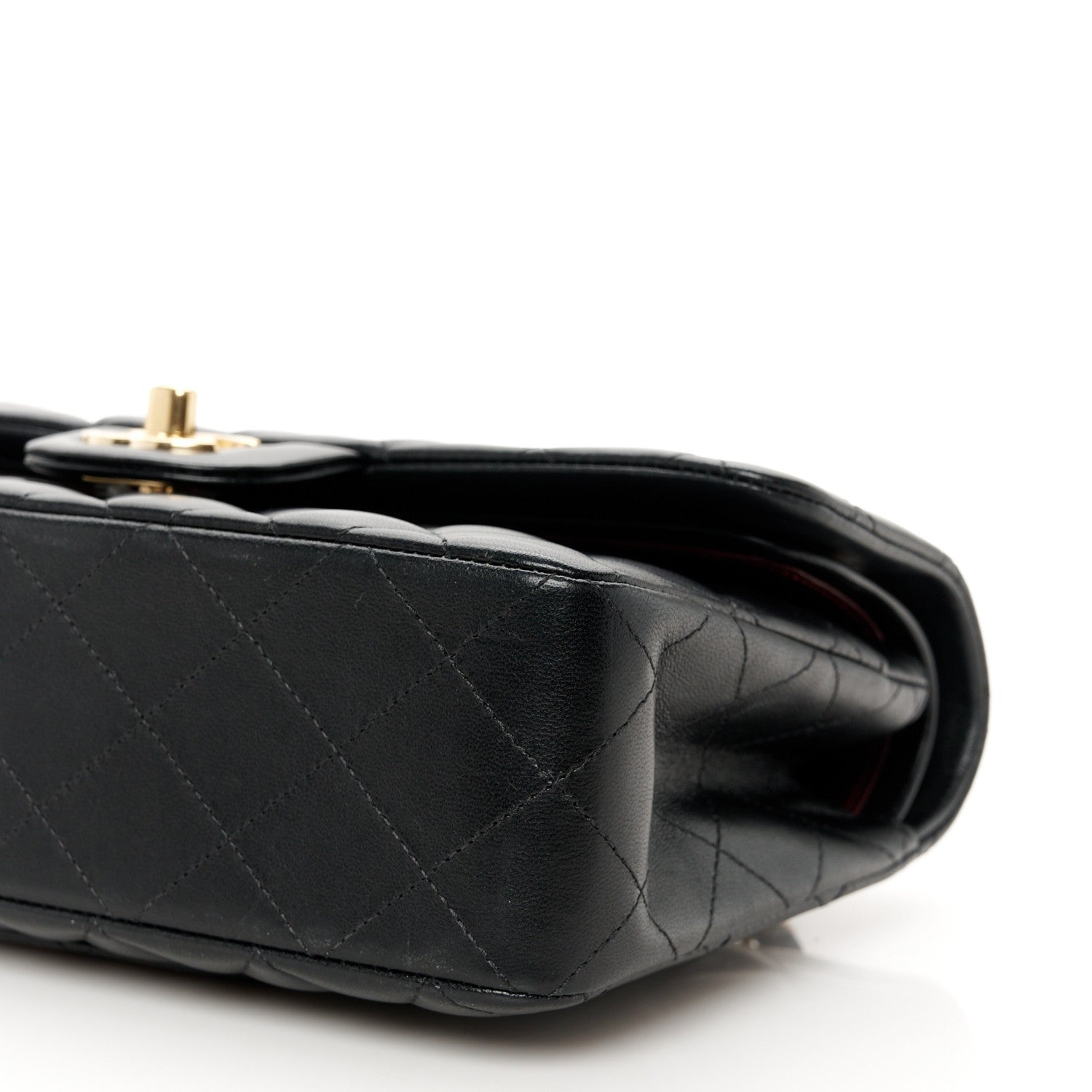 Chanel Lambskin Quilted Small Double Flap Black 11 of 11