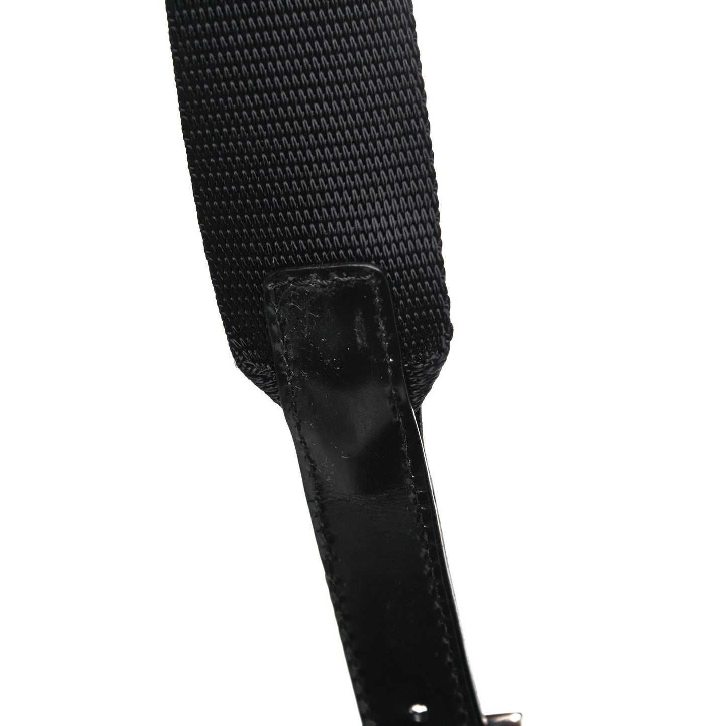 Nylon Vela Medium Cinch Backpack Black