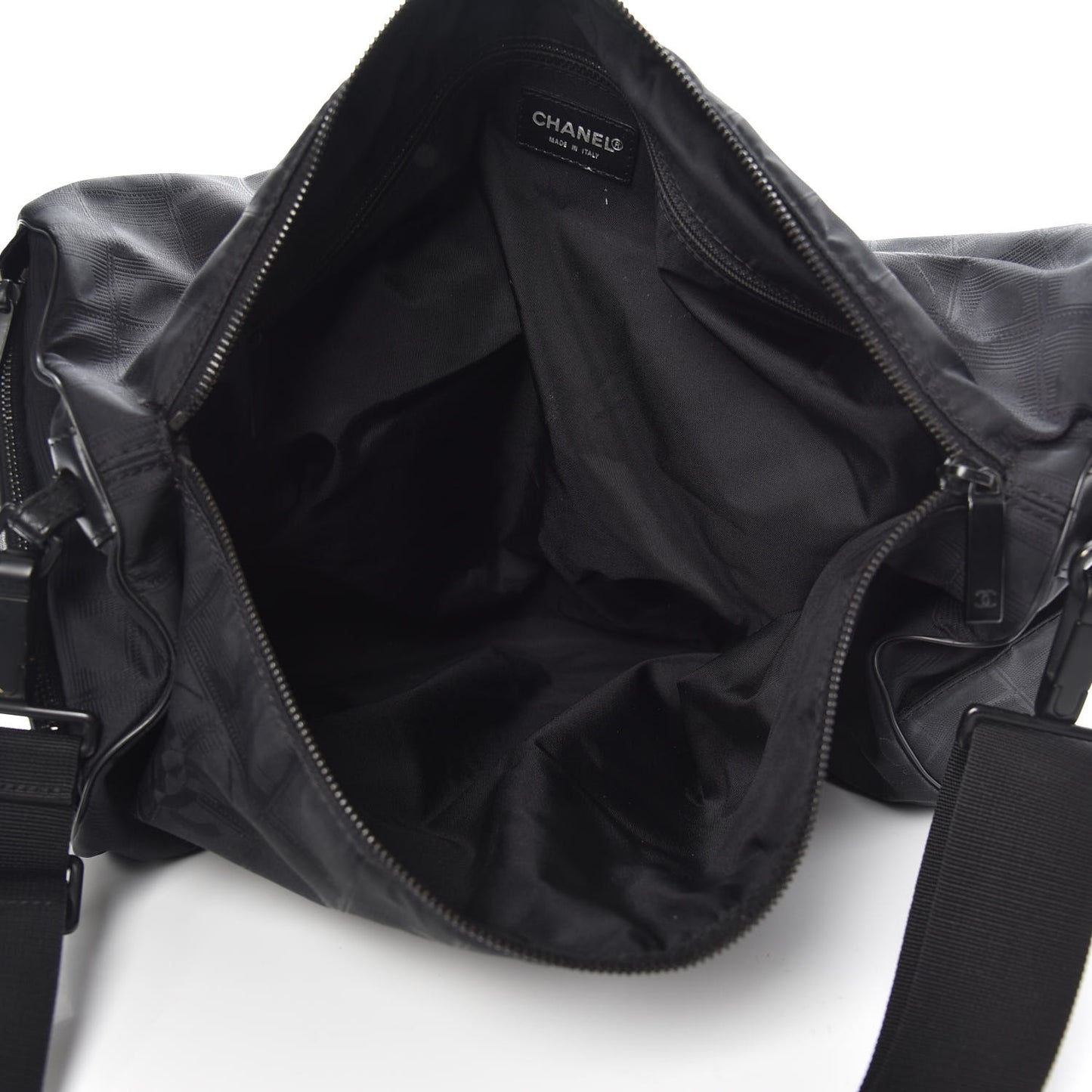 Nylon Travel Duffle Black