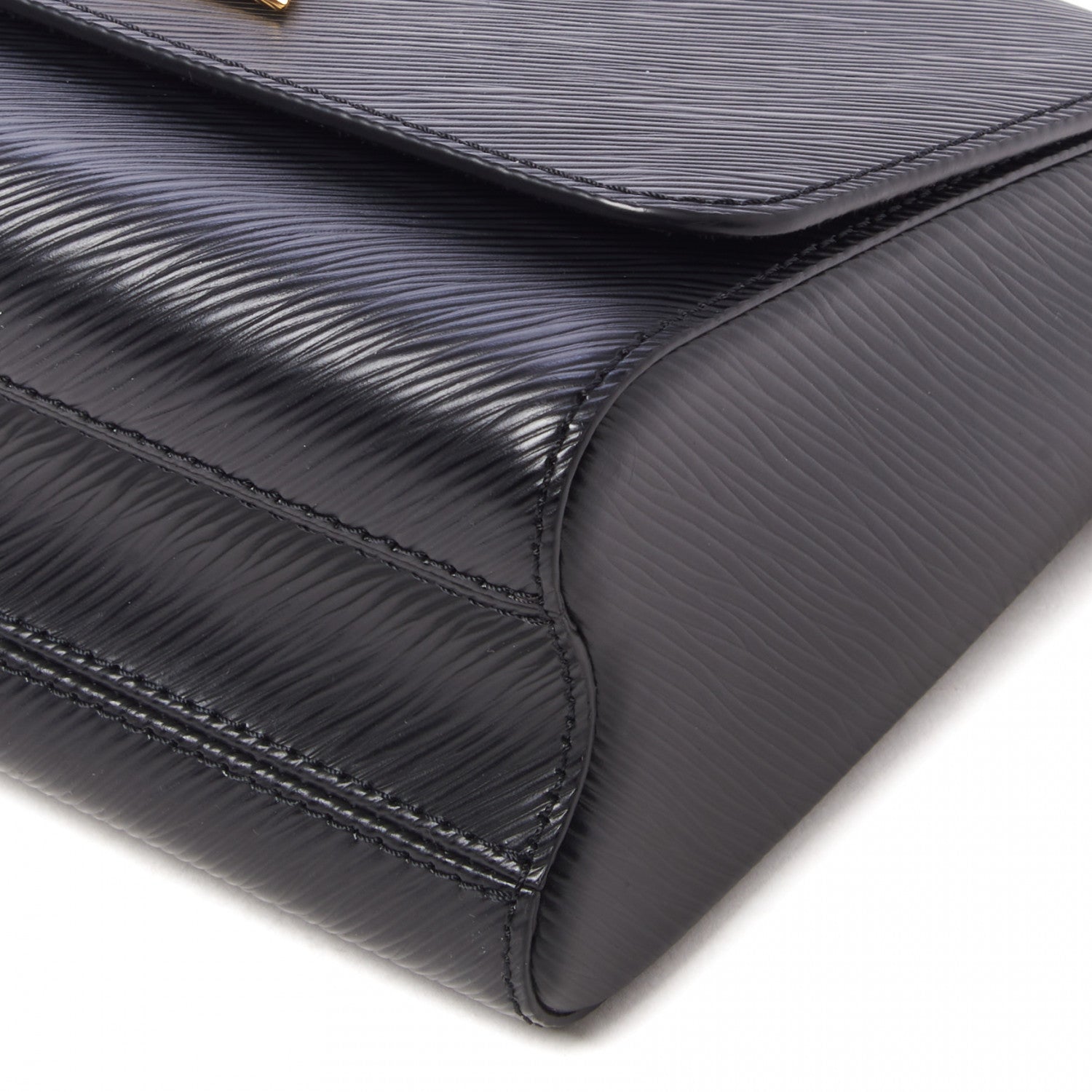 Louis Vuitton Epi Twist Shoulder Bag MM Black 4 of 8