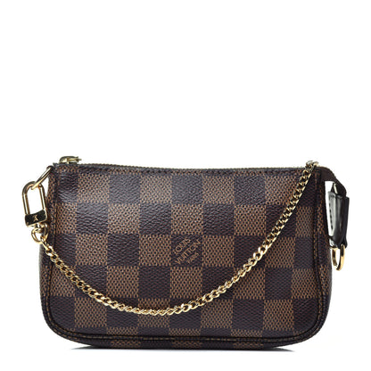 Louis Vuitton Damier Ebene Mini Pochette Accessories 1 of 9