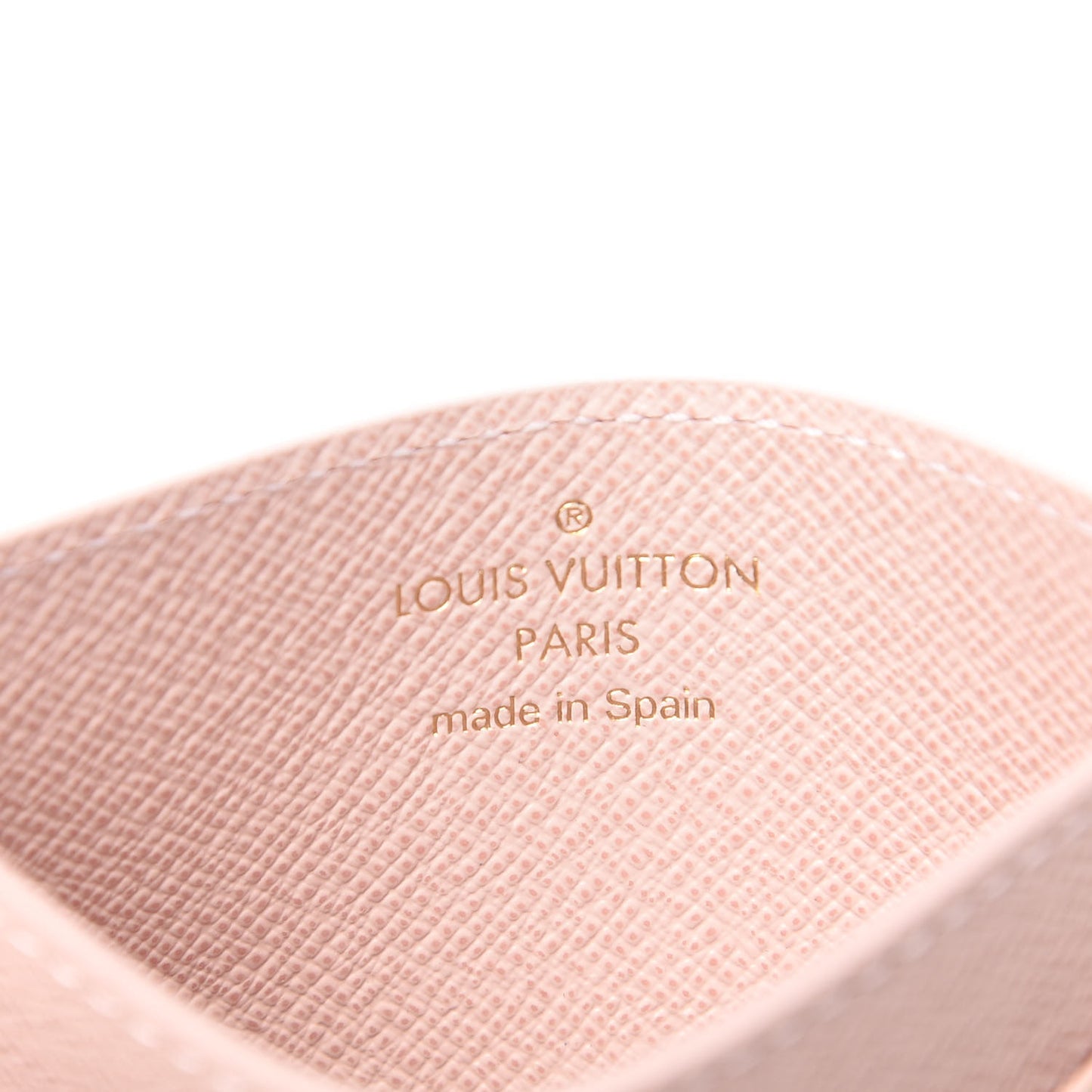 Damier Azur Daily Card Holder Rose Ballerine