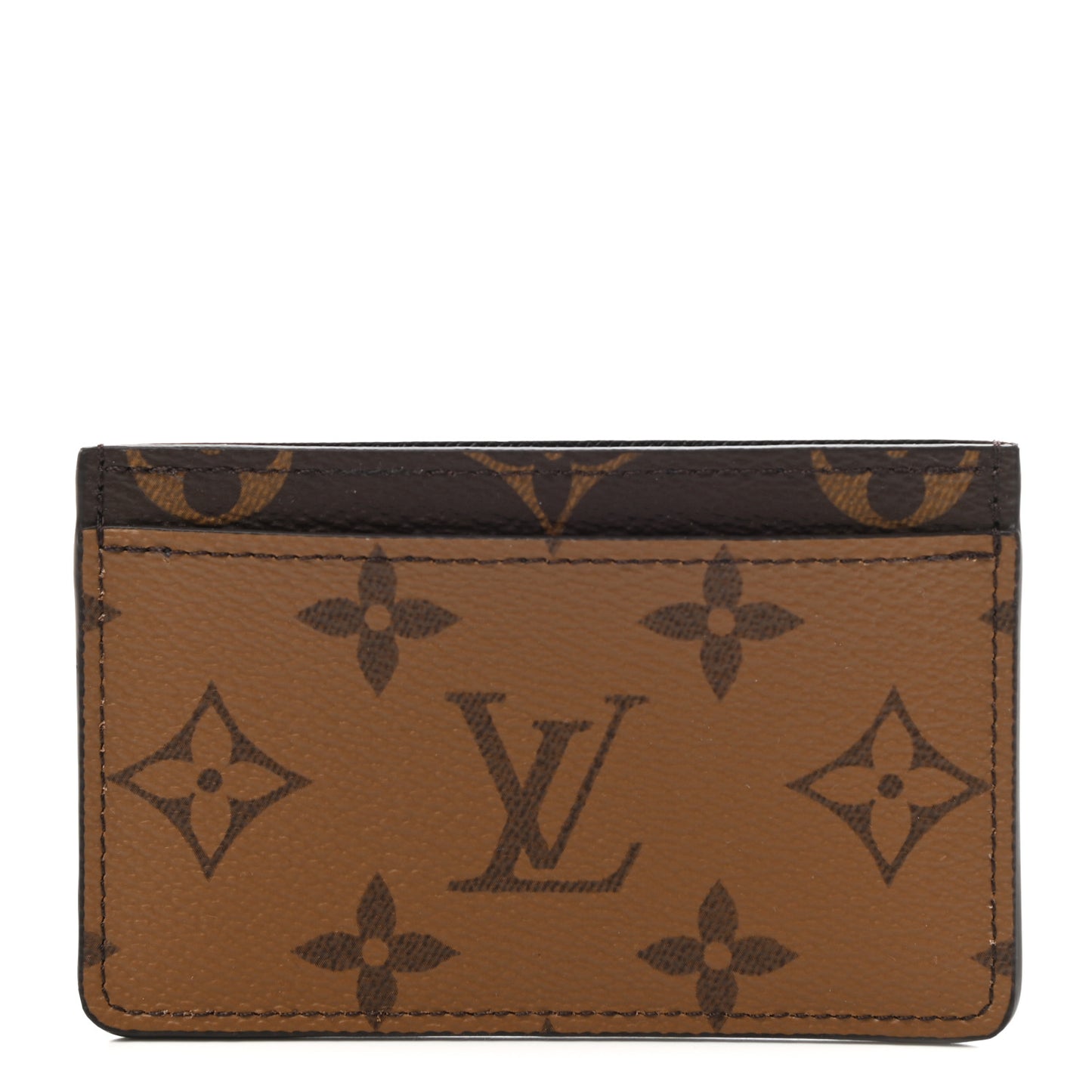 Reverse Monogram Card Holder