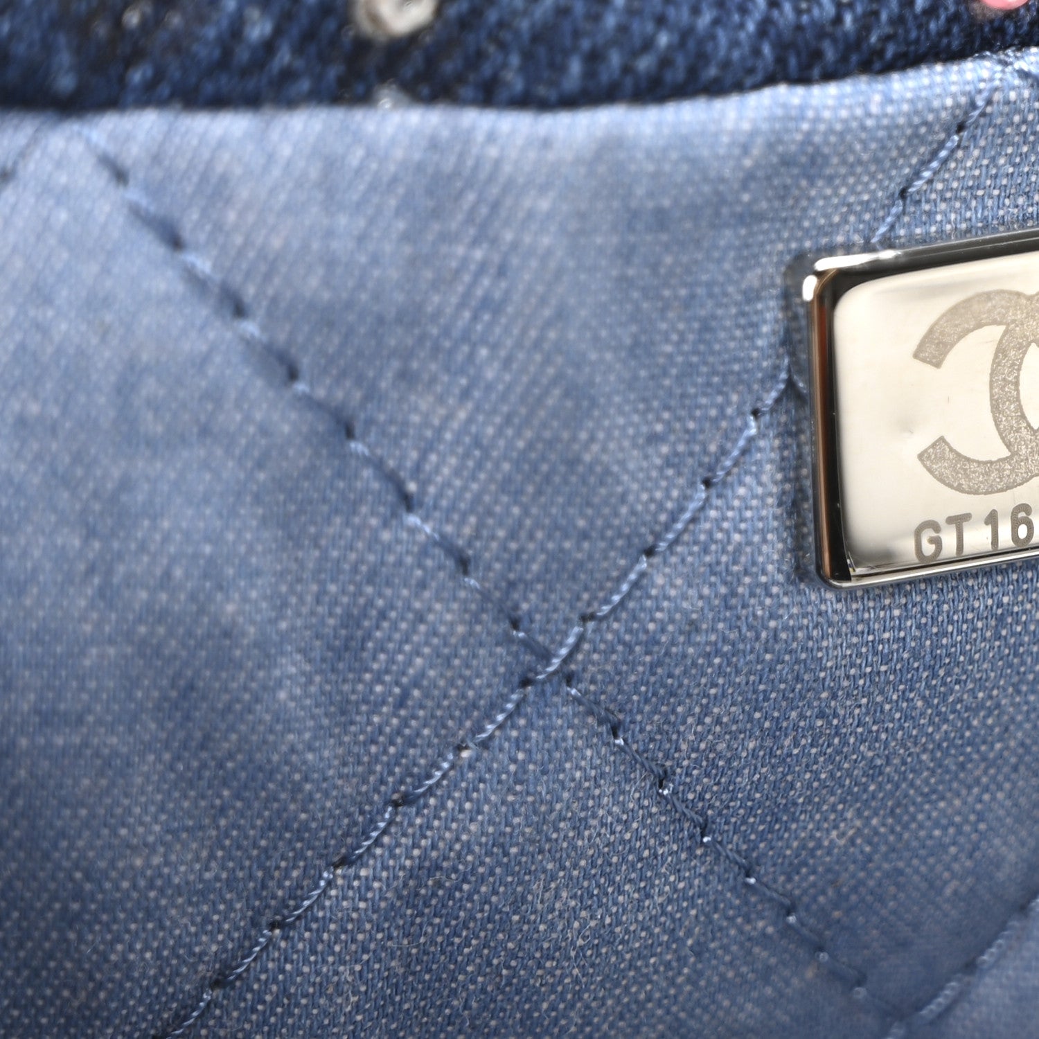 Chanel Denim Sequin Chanel 22 Blue 12 of 21