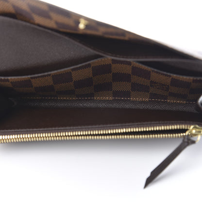 Louis Vuitton Damier Ebene Emilie Wallet 5 of 9