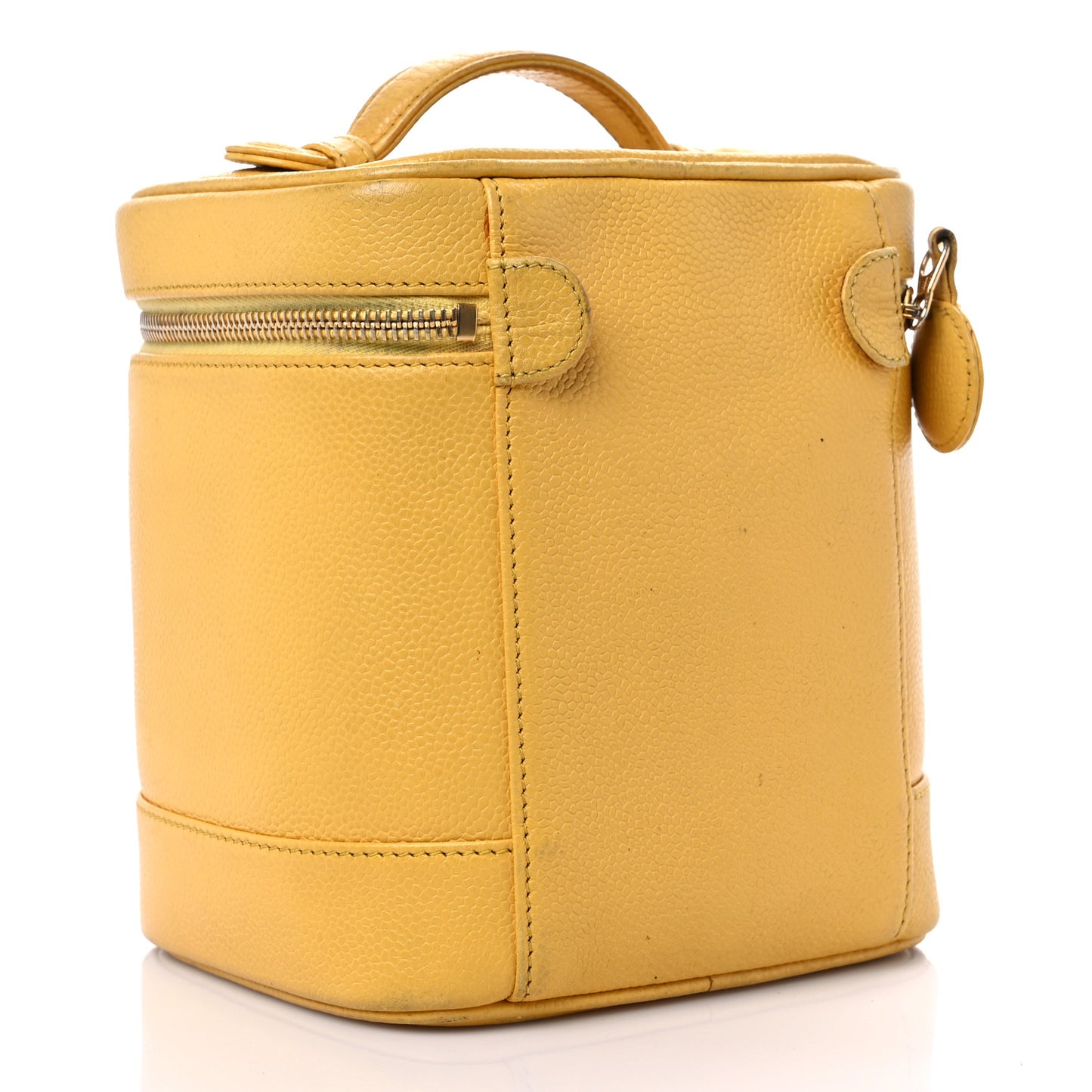 Caviar Vanity Cosmetic Case Yellow