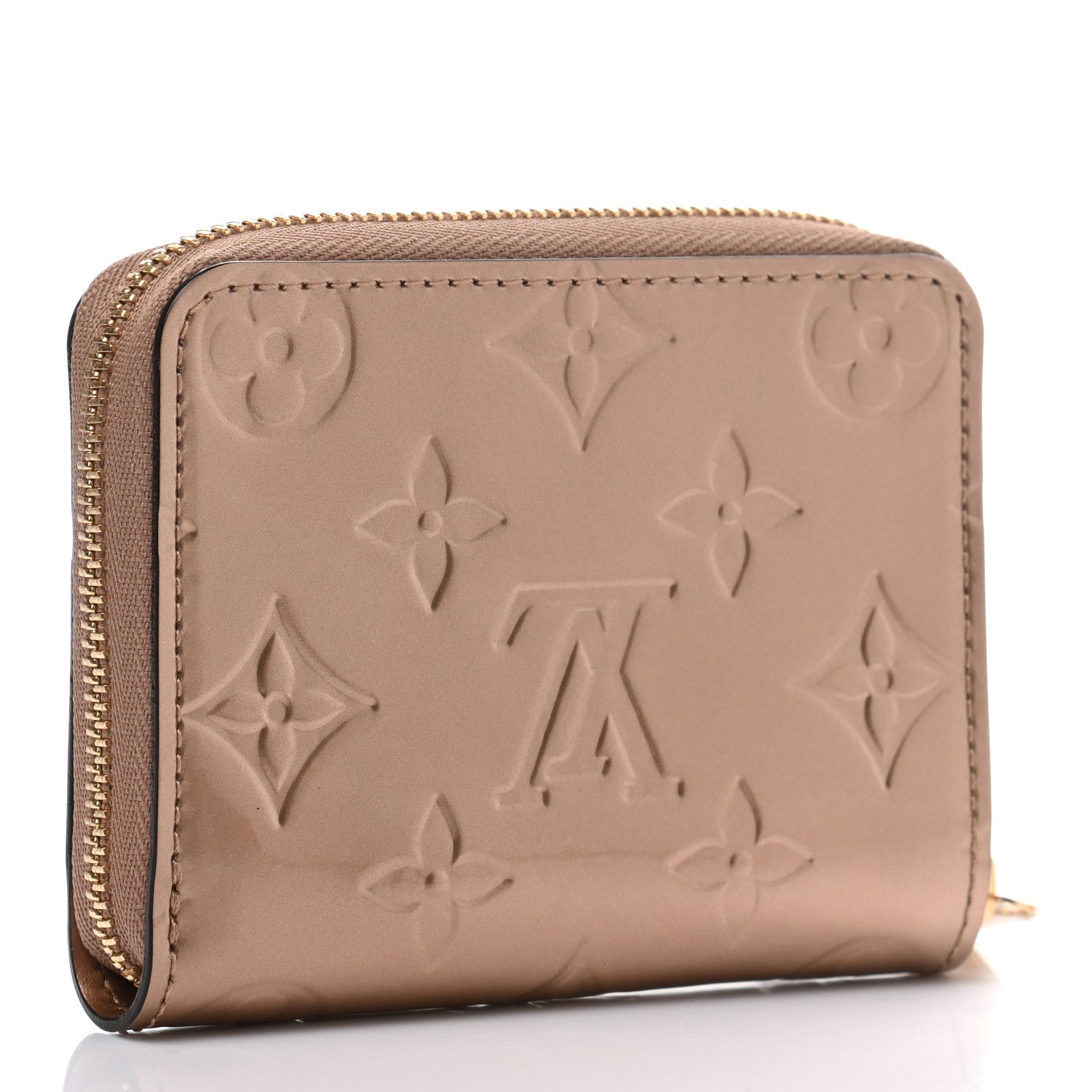 Louis Vuitton Vernis Zippy Coin Purse Rose Velours 3 of 7